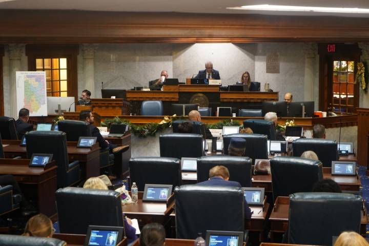 Indiana Senate committee advance redistricting legislation backed by Trump toward final floor vote