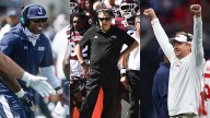 See photos of Mississippi college football head coach changes in recent years.