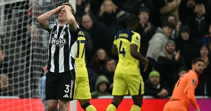 Newcastle United player ratings slump after shocking stoppage time collapse against Tottenham