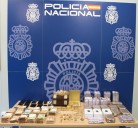 Desmantelada una organización criminal dedicada al tráfico de hachís