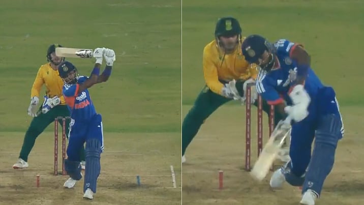 VIDEO: Hardik Pandya Swagger Takes Cuttack By Storm, All-Rounder Smashes 'No Look' Six In IND Vs SA 1st T20I
