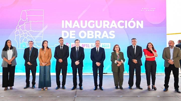 Zamora inauguró obras y aseguró: “Seguiremos construyendo una provincia que genere…