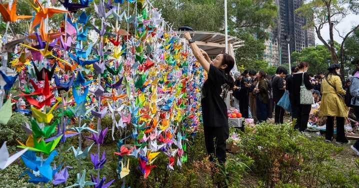 Hong Kong fire death toll climbs to 159, including a 1