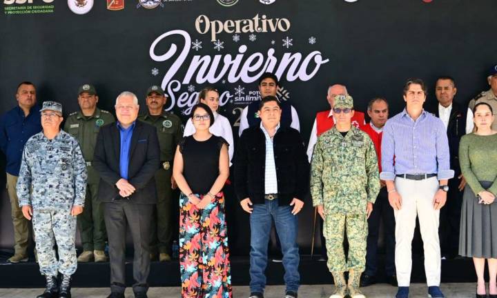 Ricardo Gallardo pone en marcha operativo invierno seguro 2025