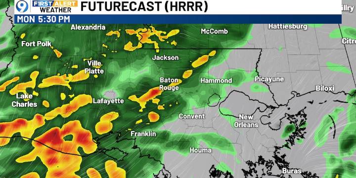 More rain on the way