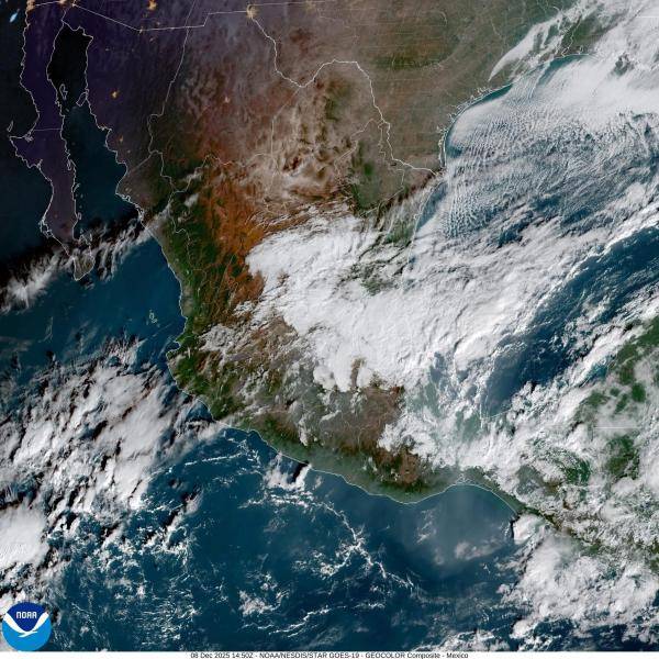 Prevén lluvias fuertes a muy fuertes, aire frío y viento debido al avance del Frente Frío 19 en México