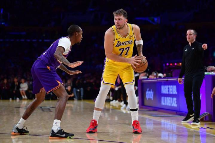 Lakers without LeBron James, Luka Doncic vs. Celtics