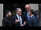 European leaders unite to meet with Zelenskyy as they seek guarantees to prevent Putin in the future