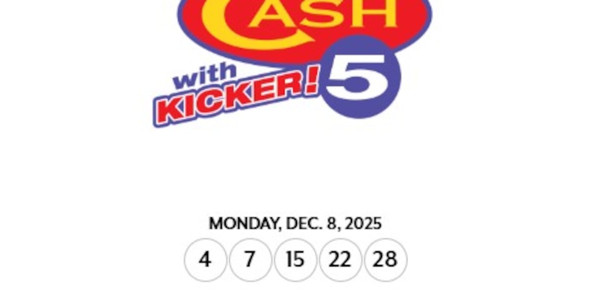 Someone is holding a $100,000 winning Cash 5 ticket