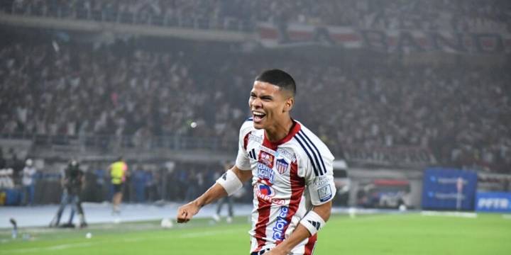 Así se vio el golazo de José Enamorado desde afuera del campo de juego en la final Junior vs. Tolima