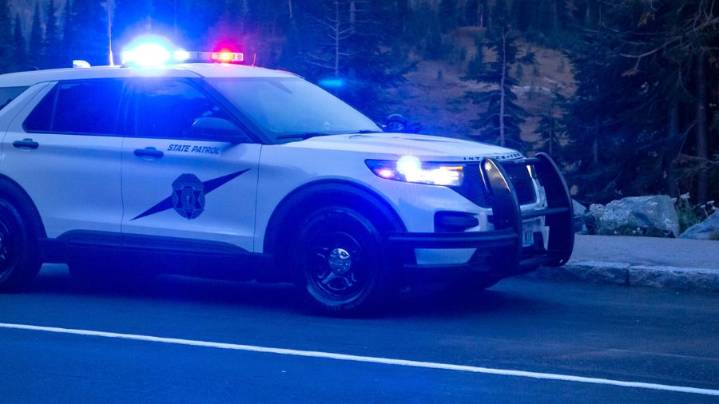 Man dies after jumping from moving tour bus on I