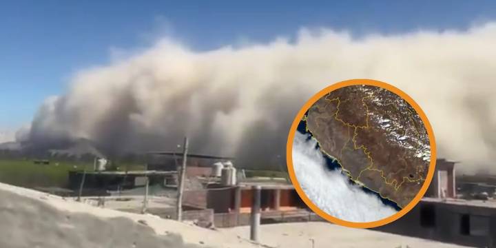 ¿Vuelven las tormentas de arena en Ica? Senamhi pronostica vientos fuertes en la zona y lanza aviso meteorológico