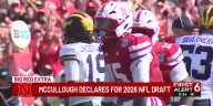 Nebraska LB Dasan McCullough declares for 2026 NFL Draft