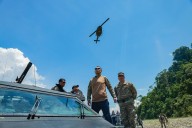 El presidente José Jerí llegó al Componente Naval del Comando Especial VRAEM