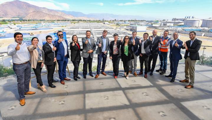 Aguas Andinas operará con energía 100% renovable gracias a un acuerdo con Colbún