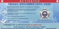 Fayette County Sheriff’s Office activates Winter Care Program