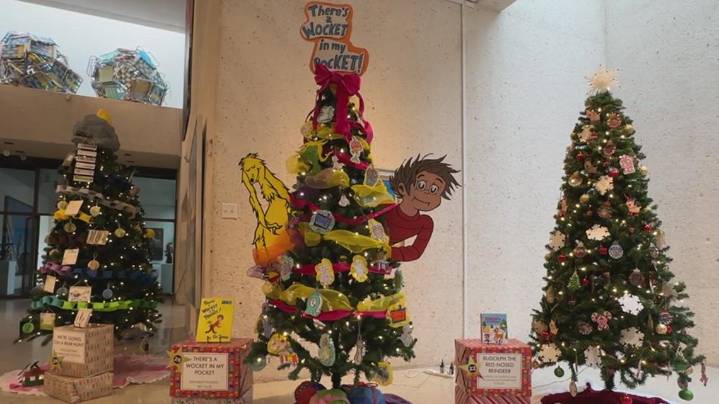 Christmas Tree Forest brings student creativity to Art Museum of South Texas