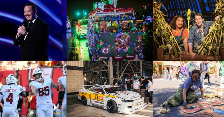 Things to do: APS Electric Light Parade, Shane Gillis, Tempe Festival of the Arts, Cardinals & more!