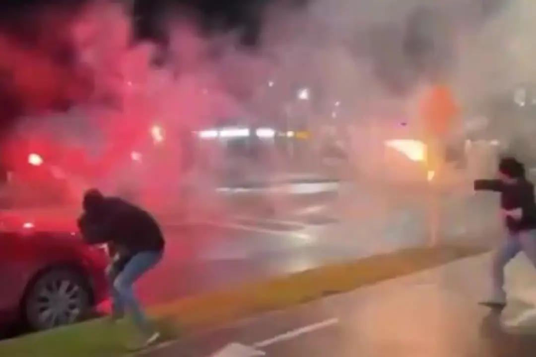 Nueva ‘guerra de bengalas’ en Rionegro: la peligrosa moda viral que casi termina en tragedia