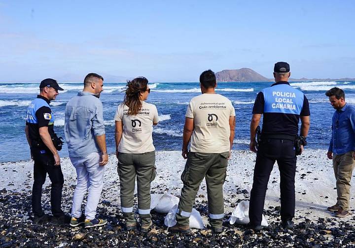 La Oliva toma medidas efectivas para recuperar rodolitos extraídos del litoral