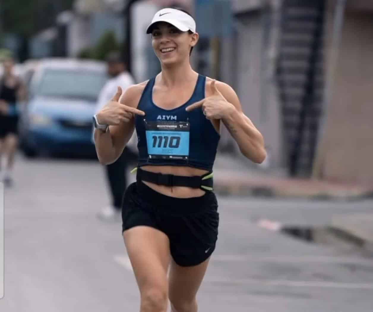 Sofía García se prepara para el desafío del Maratón de Houston 2026