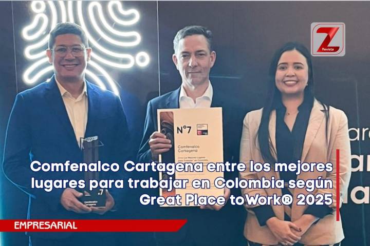 Comfenalco Cartagena entre los mejores lugares para trabajar en Colombia según Great Place toWork® 2025