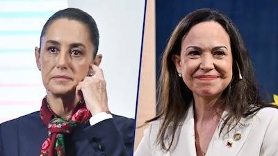 Sheinbaum evita felicitar a María Corina Machado por el Premio Nobel de La Paz; pide no intervenci�…