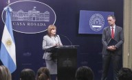 Bullrich renuncia a Seguridad: Adorni le agradeció por “el orden en las calles”