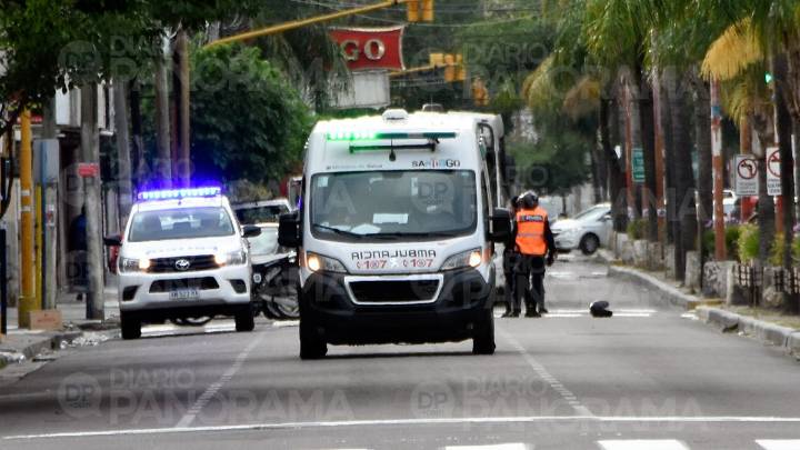Un joven obrero cayó de un andamio y fue hospitalizado de urgencia