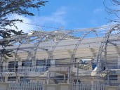 Colapsa techo de un coliseo en Puno: al menos cuatro personas resultaron heridas de consideración