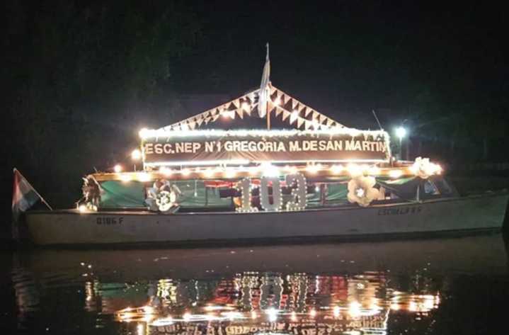 Se realizó en Villa Paranacito la edición 2025 de la Fiesta de las Carrozas Náuticas