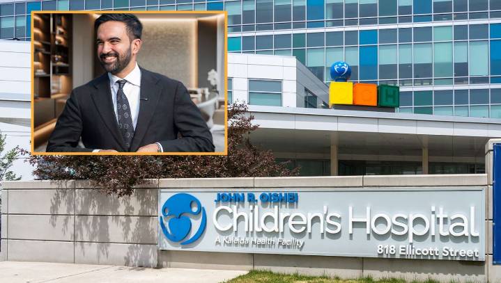Mamdani Moves Mayor's Office Under Children's Hospital