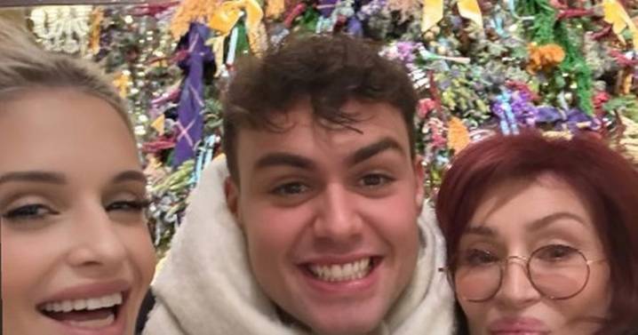 Emmerdale's Bradley Riches declares love in Sharon Osbourne reunion