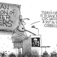 Editorial Cartoon: Science and hacking