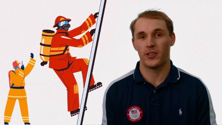 Watch snowboarder Chris Corning talk about his passions