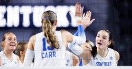 Kentucky Volleyball sweeps the Terriers in NCAA Tournament first round
