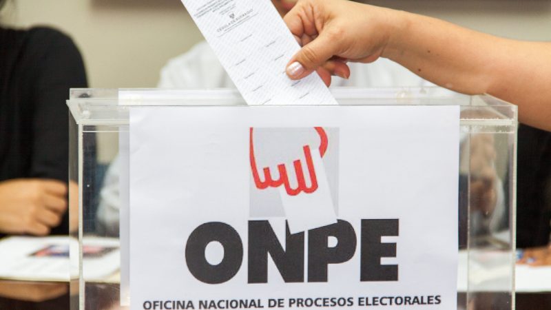 Hasta el 14 de diciembre los ciudadanos tienen la posibilidad de elegir su local de votación en plataforma de la ONPE