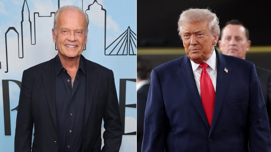 Kelsey Grammer says Trump is 'maybe the greatest' president ever