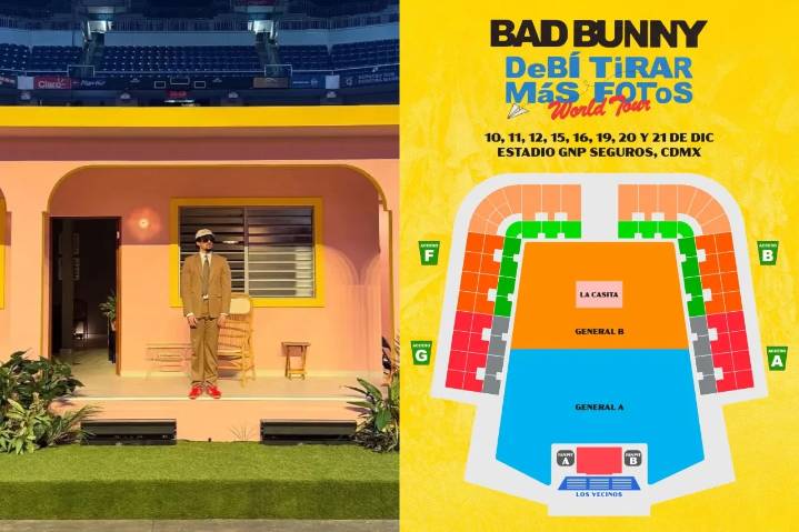 Confirmado: Bad Bunny incluirá 'La Casita' en sus conciertos en la CDMX