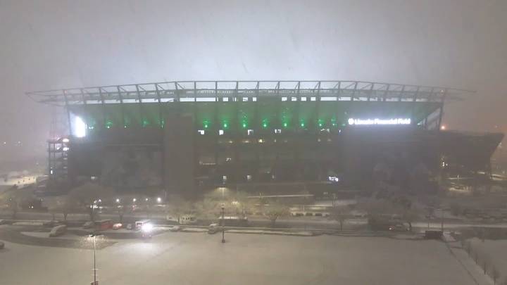 National Weather Service says Philly saw over 3 inches of snow