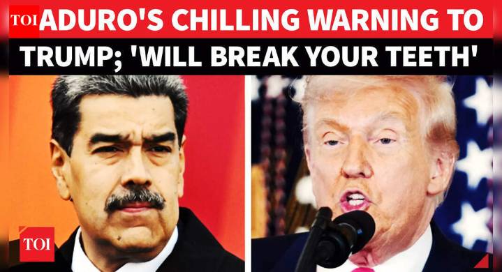 Maduro Vows To 'Break Teeth' As US Seizes Oil Vessel; 'Don't Interfere In Latin America'