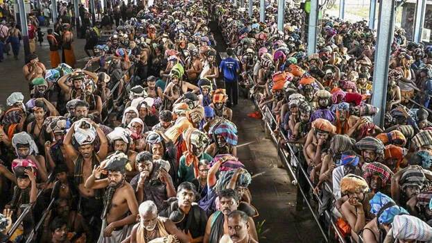 Sabarimala temple closing delayed due to unprecedented rush, strict security at Sannidhanam and Pamba