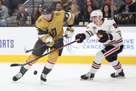 Chicago Blackhawks lose to the Vegas Golden Knights in a 4
