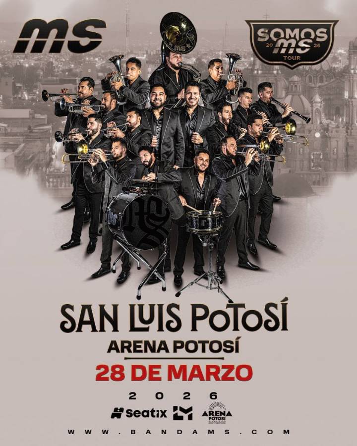 BANDA MS PREPARA UNA NOCHE HISTÓRICA CON SU GIRA EN SAN LUIS