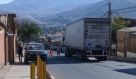 Camión pasó a llevar cables en sector alto de Copiapó y provoca preocupación entre vecinos