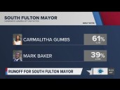 Early numbers for South Fulton mayoral runoff race