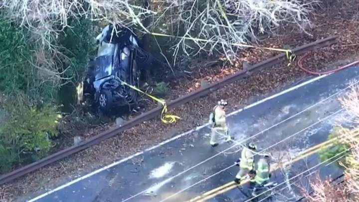 21-year-old killed, 3 police officers sent to hospital in fiery Yarmouth crash