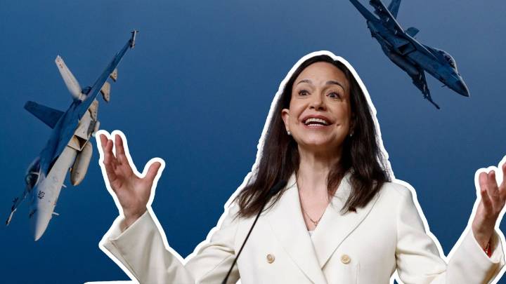 ¿Cómo salió María Corina Machado de Venezuela? ¿Aviones de combate F18 de EEUU escoltaron su salida?