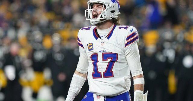 Josh Allen sets career mark for rushing TDs by a QB as the Bills mash the reeling Steelers 26
