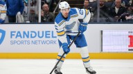 Blues place forward Jordan Kyrou on IR with lower